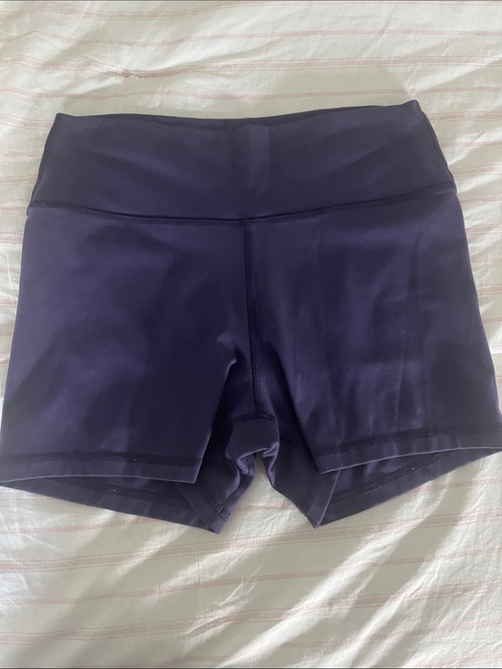 Fleo Pants - Fleo Women's Deep Purple High-Rise Bike Shorts